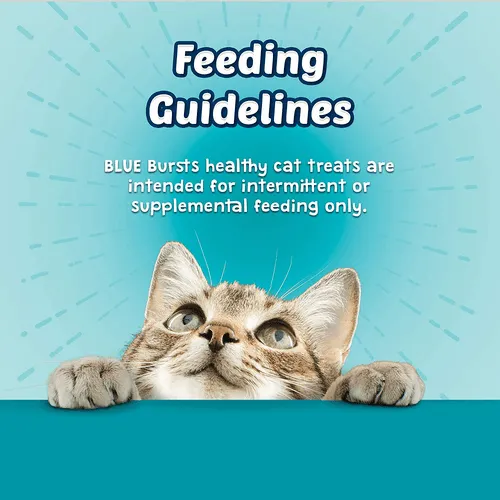 BLUE Bursts Cat Treats; Savory Seafood