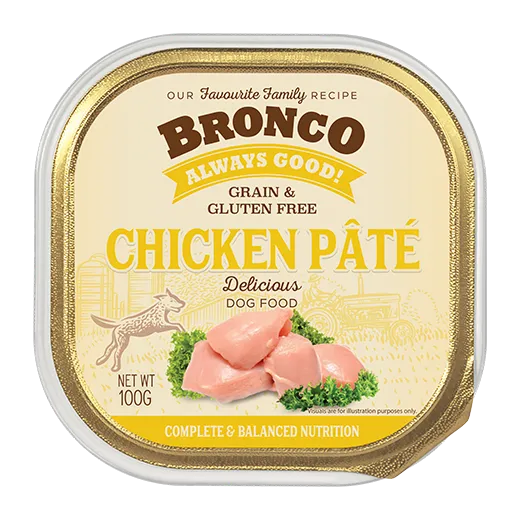 Bronco Dog Chicken Pate 100g