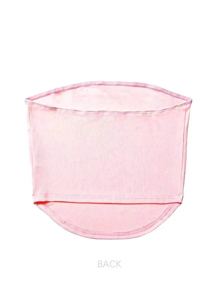 Cute And Psycho Bears Y2K Pink Bow Tie Tube Top Cherrykitten