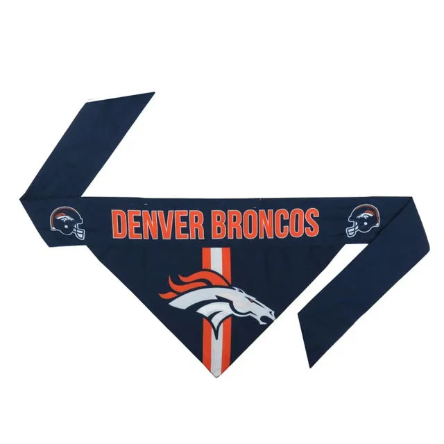 Denver Broncos Pet Bandana Size S