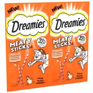 Dreamies Meaty Sticks With Chicken 30g - Case of 14
