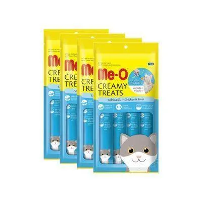 Meo Creamy Treats Chicken & Liver 15 g. (4 pcs./Pack)