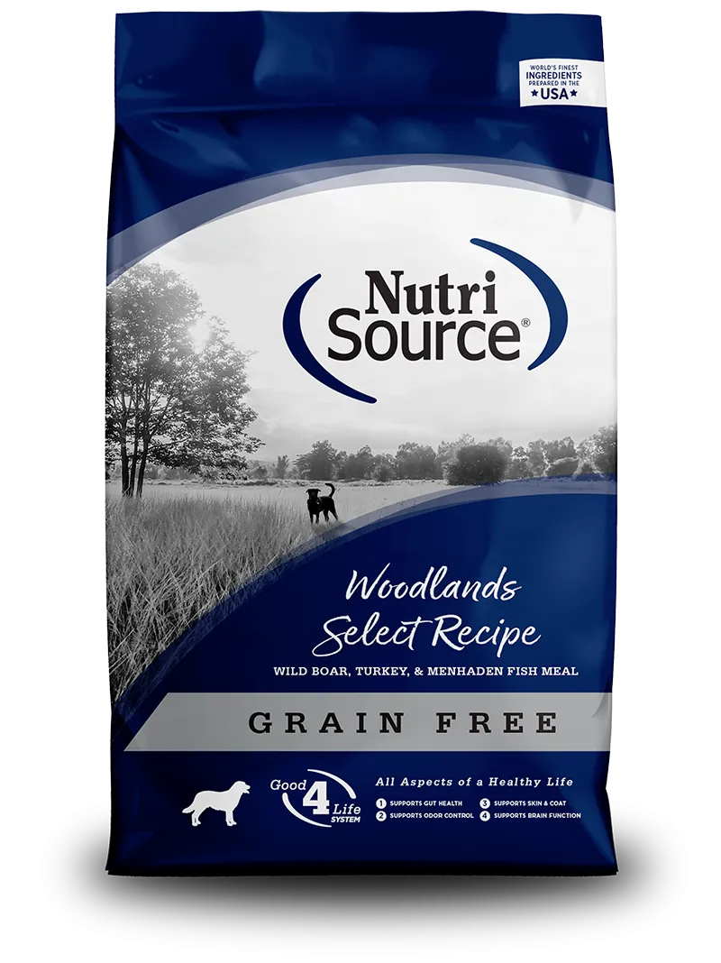 Nutrisource Grain Free Woodlands Select Dry Dog Food