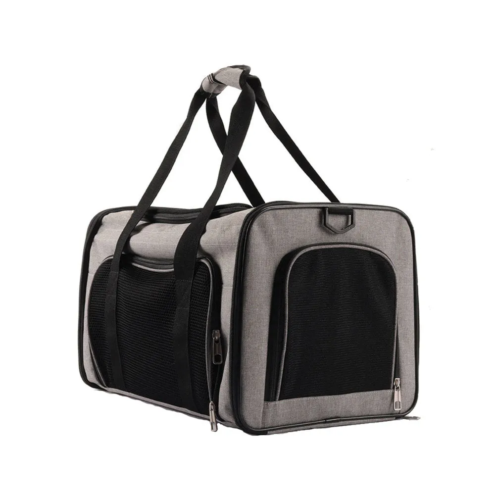 PAWS ASIA AliExpress Best Sell Collapsible Portable Transportation Outdoor Cat Travel Cage Dog Carrier Bag