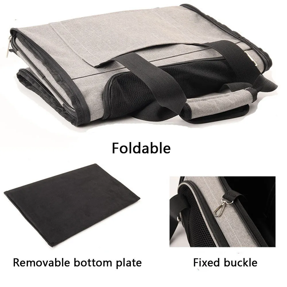 PAWS ASIA AliExpress Best Sell Collapsible Portable Transportation Outdoor Cat Travel Cage Dog Carrier Bag