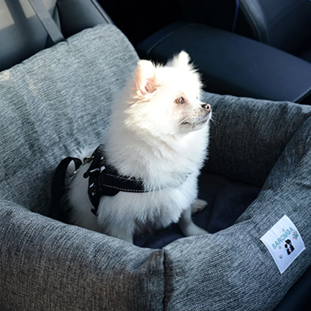 PAWS ASIA Manufacturers Travel Easy Clean Portable Safe Square Pet Car Seat Bed