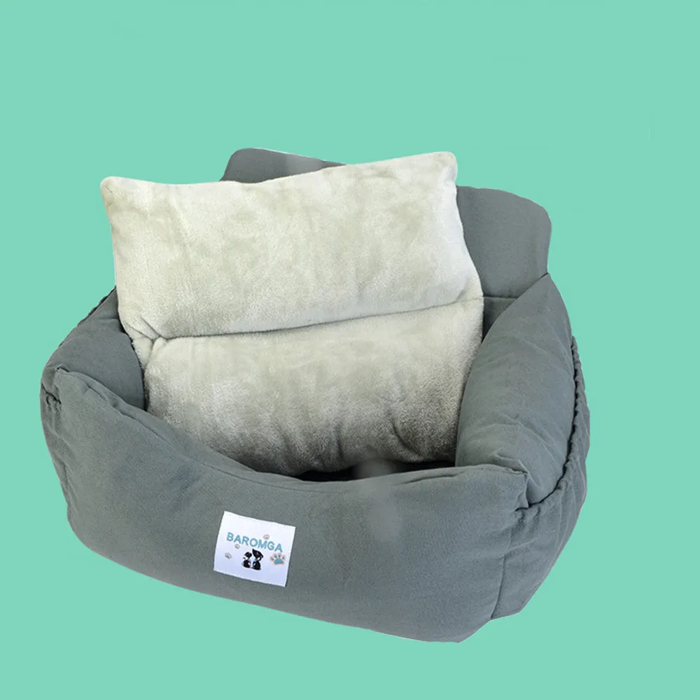 PAWS ASIA Manufacturers Travel Easy Clean Portable Safe Square Pet Car Seat Bed