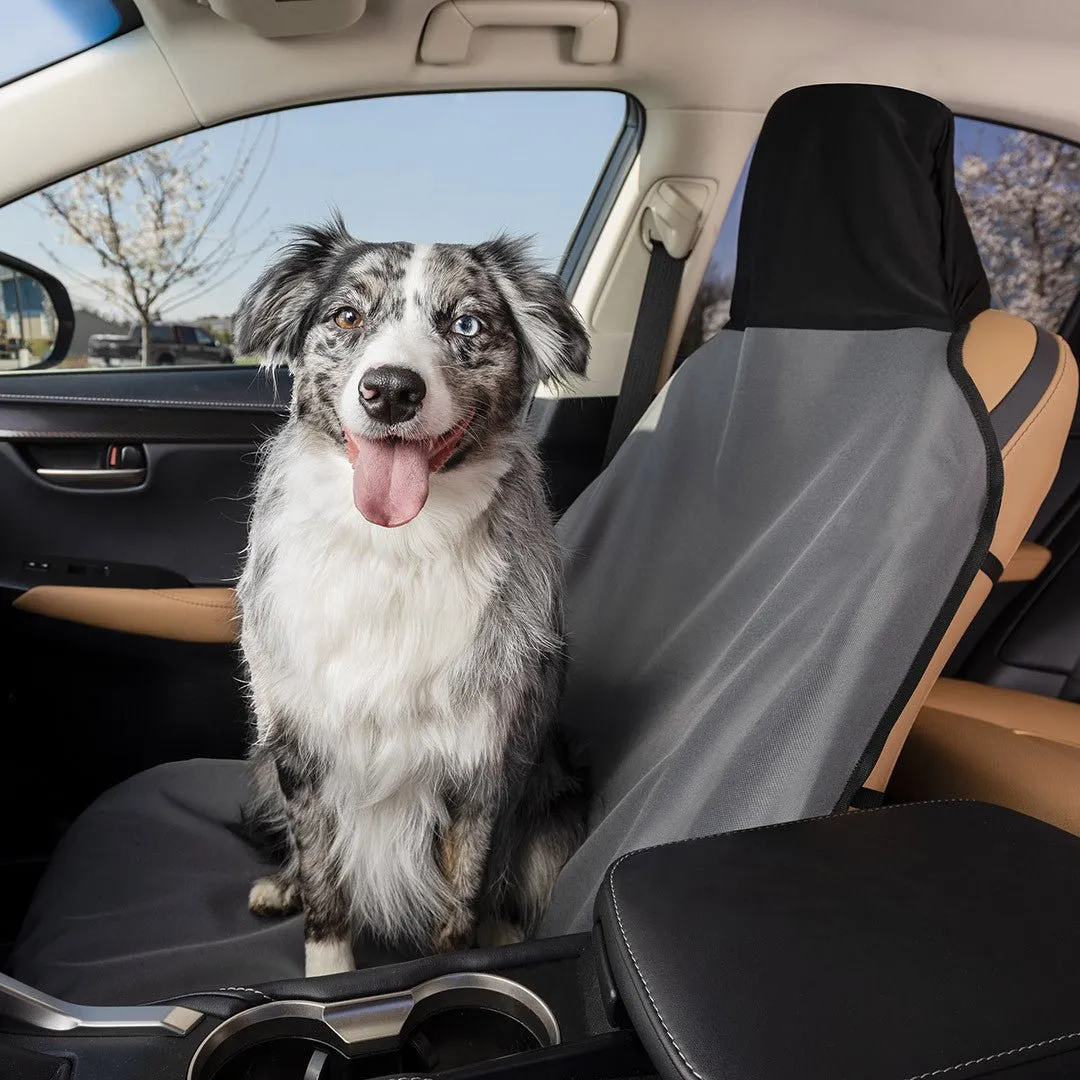 PetSafe Happy Ride Bucket Seat Cover Grey Dog
