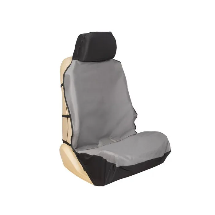 PetSafe Happy Ride Bucket Seat Cover Grey Dog