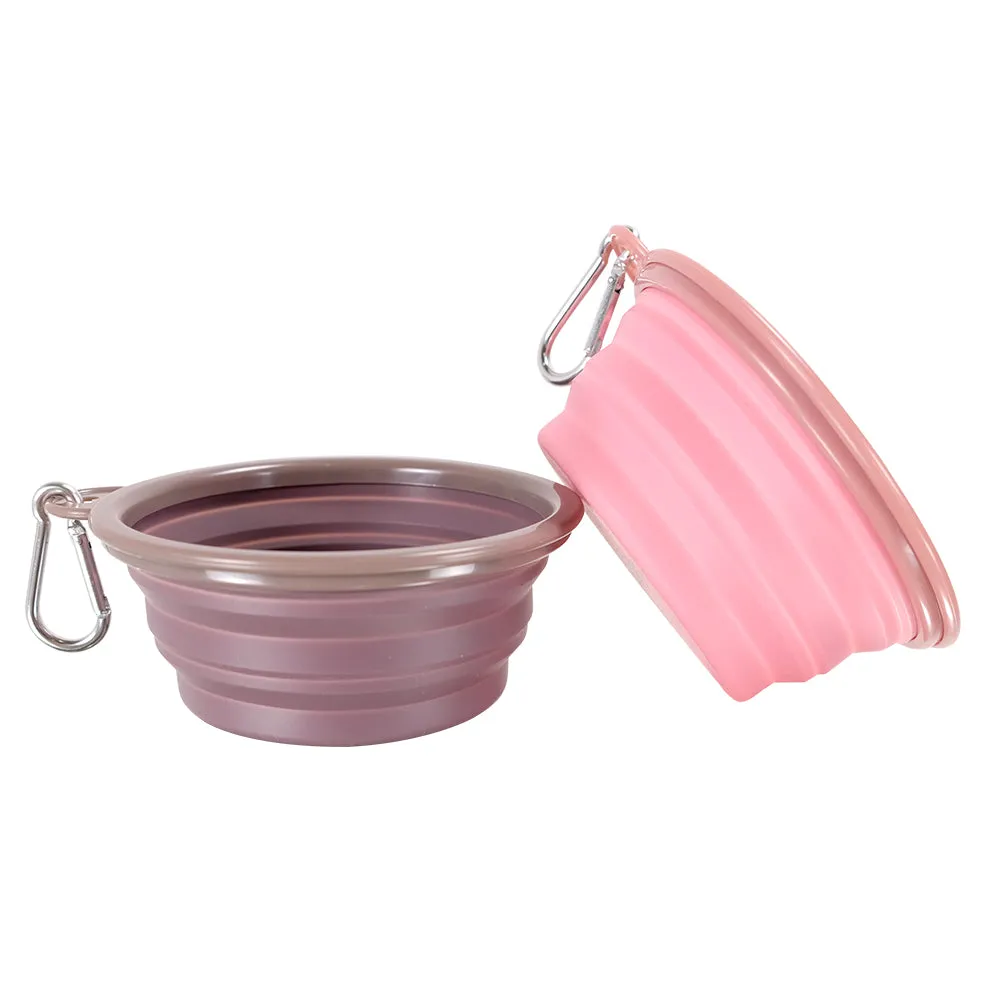 Quick Bite Collapsible Travel Pet Bowl