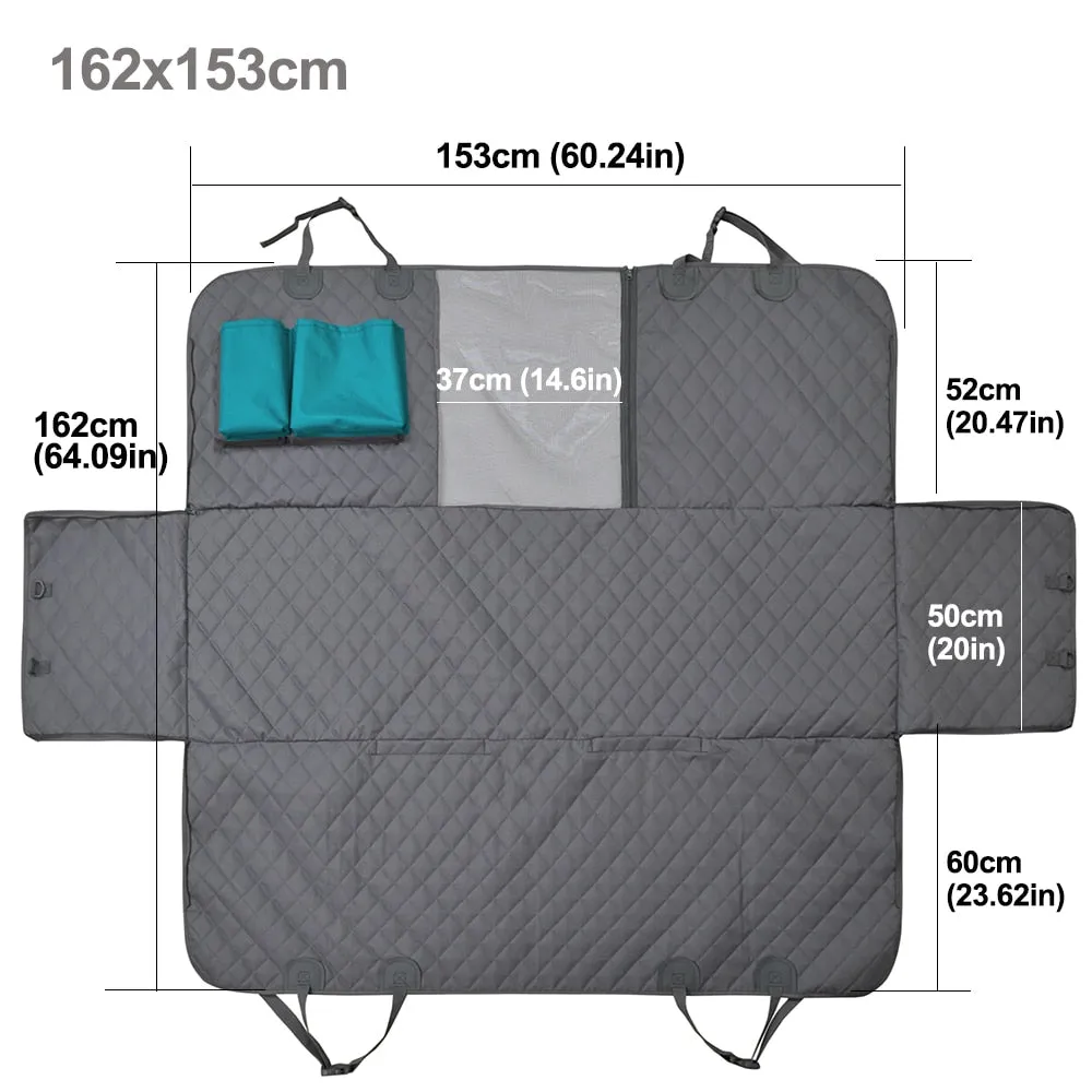 Safety Dog Car Seat Cover Waterproof Protector for Pet Travel