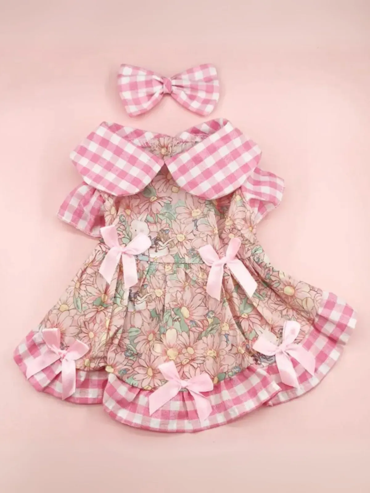 Summer Floral Pet Dress for Dogs