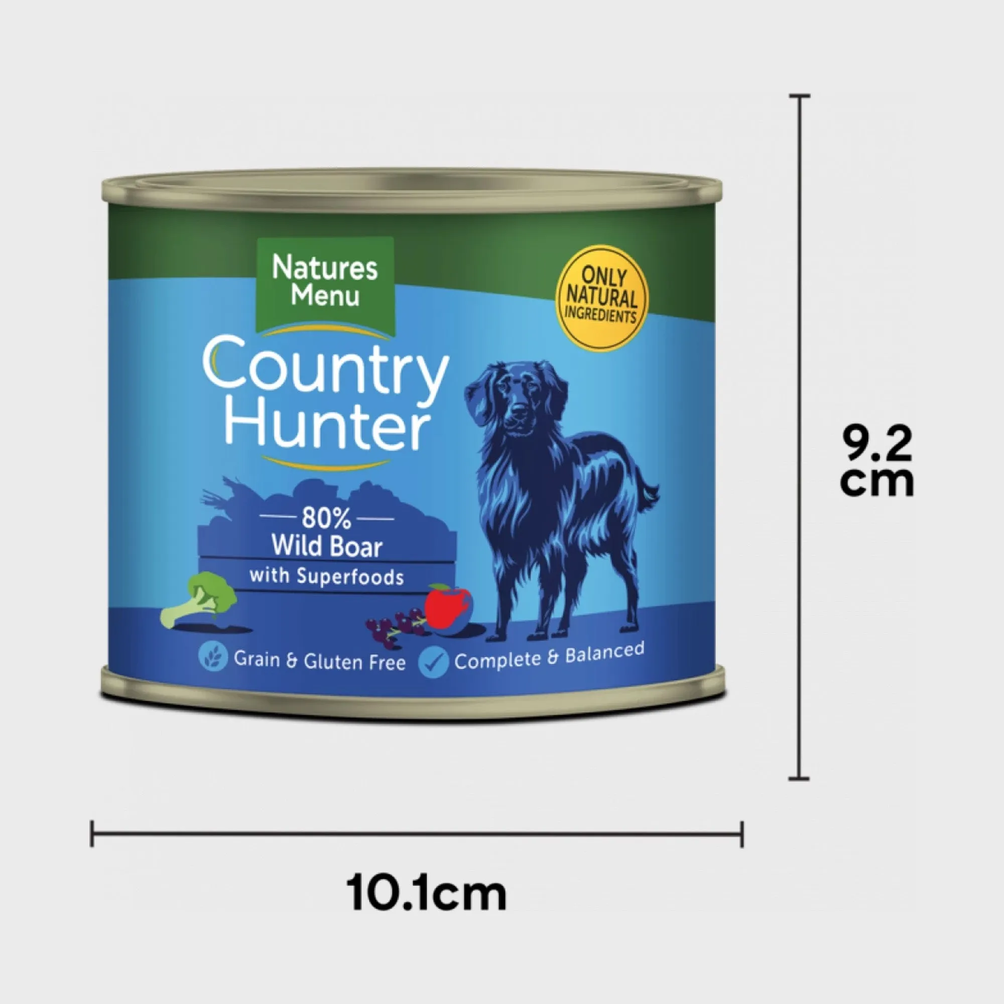 WILD BOAR WITH SUPERFOOD CANS 600g